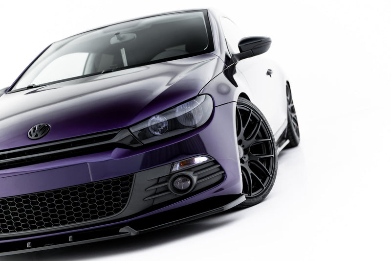 Maxton frontsplitter til Volkswagen Scirocco Mk3 – blank sort – billede 3 af 7
