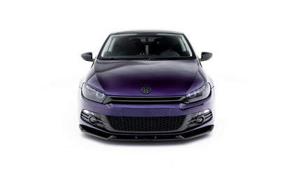 Maxton frontsplitter til Volkswagen Scirocco Mk3 – blank sort – billede 2 af 7