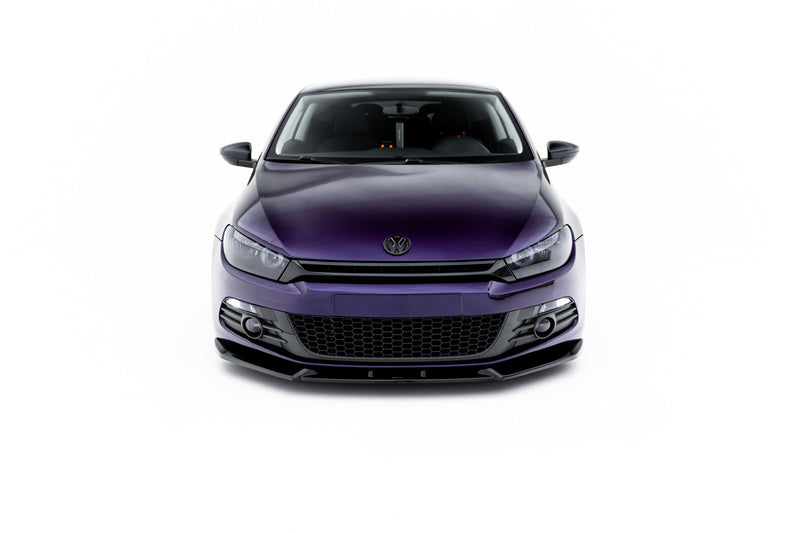 Maxton frontsplitter til Volkswagen Scirocco Mk3 – blank sort – billede 2 af 7