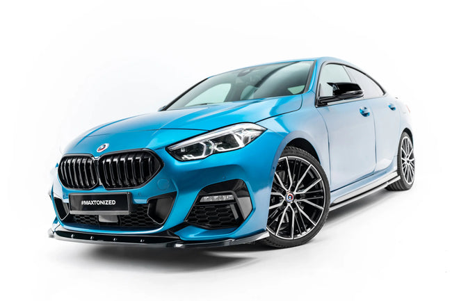 Maxton frontsplitter til BMW 2 Gran Coupe M-Pack / M235i F44 – blank sort – billede 1 af 7
