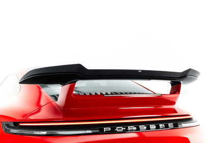 Maxton spoiler cap til Porsche 911 Carrera Aero / Carrera GTS 992 Facelift – blank sort – billede 4 af 9