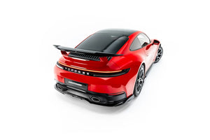 Maxton spoiler cap til Porsche 911 Carrera Aero / Carrera GTS 992 Facelift – blank sort – billede 1 af 9