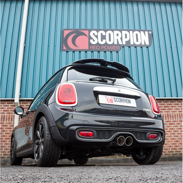 Scorpion Resonated Cat-Back System - Mini Cooper - Daytona