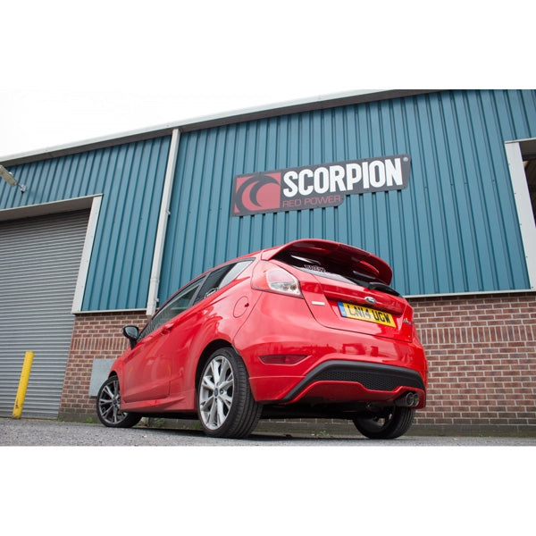Scorpion Rear Silencer Only - Ford MK7 Fiesta - Daytona