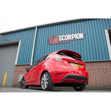 Scorpion Rear Silencer Only - Ford MK7 Fiesta - Daytona