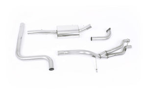 Milltek cat-back udstødning til Ford Fiesta Mk7/Mk7.5 1.0T EcoBoost (100/125/140PS), tips i brændt titanium – billede 4