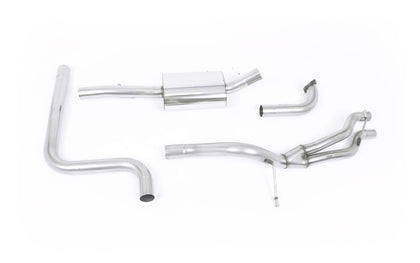 Milltek cat-back udstødning til Ford Fiesta Mk7/Mk7.5 1.0T EcoBoost (100/125/140PS), tips i brændt titanium – billede 4