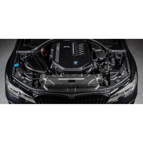 Eventuri carbon fiber indsugningssystem med rød luftfilter til BMW G20 B58 modeller fra november 2018 og frem