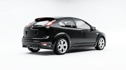 Maxton Rear Side Splitters Ford Focus St Mk2 - Gloss Black