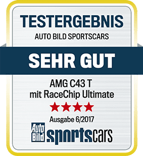 RaceChip producentreference Auto Bild Sportscars Mercedes C43