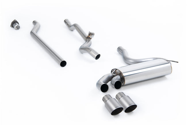Milltek downpipe-back udstødning til Audi Coupe UR quattro 20v Turbo