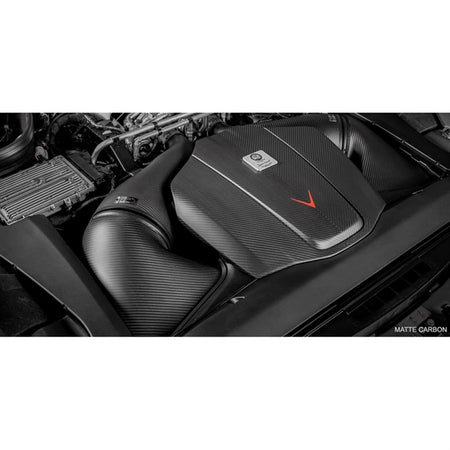 Eventuri carbon air intake system med gloss finish til Mercedes C190/R190 AMG GTR, GTS og GT, bestående af luftkanaler, filtre o