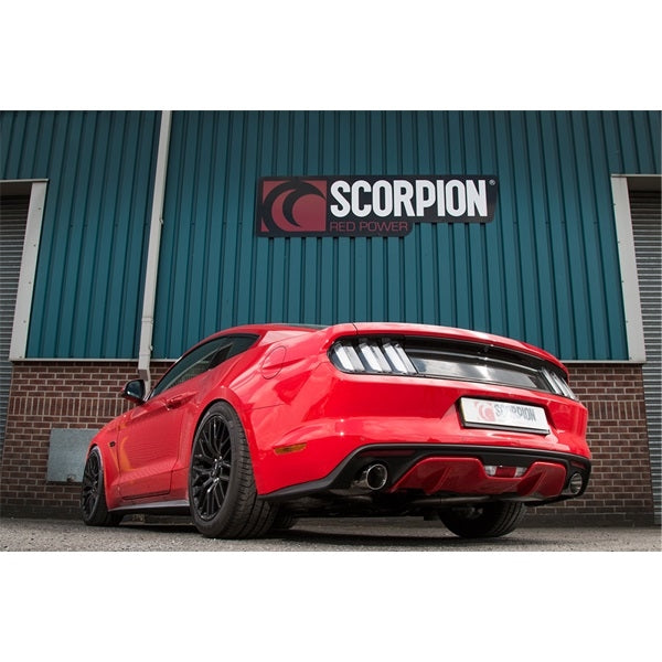 Scorpion Resonated Cat-Back System - Ford Mustang - Daytona