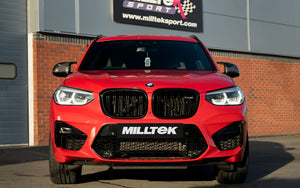 Milltek endrør til BMW X3 X3M / X3M Comp (G01) 3.0, tips i brændt titanium