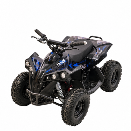 Mini EL ATV Turbo Brushless 1060W - Blå