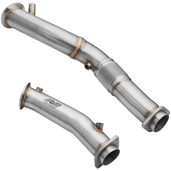 RM Motors Downpipe BMW M3 Competition (G80, G81) S58B, M4 (G82 / G83) 3.0 S58 Uden Varmeskjold