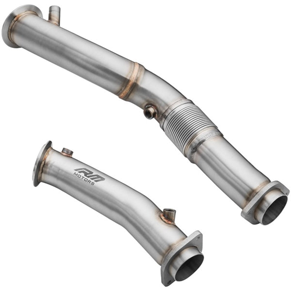 RM Motors Downpipe BMW M3 Competition (G80, G81) S58B, M4 (G82 / G83) 3.0 S58 Uden Varmeskjold