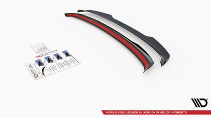 Maxton spoiler cap til Volvo V60 R-Design Mk3 – blank sort – billede 5 af 5