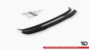 Maxton spoiler cap til Volvo V60 R-Design Mk3 – blank sort – billede 4 af 5