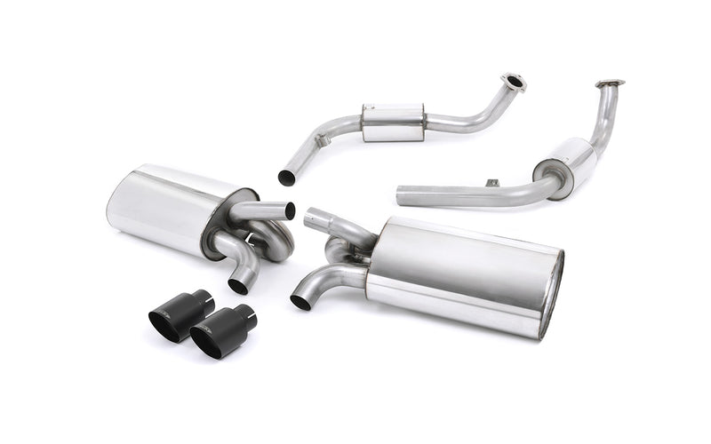 Milltek cat-back udstødning til Porsche Boxster S 3.4 987 Gen2, resoneret – billede 3