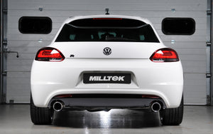 Milltek cat-back udstødning til Volkswagen Scirocco R - GT100 Tip – billede 3