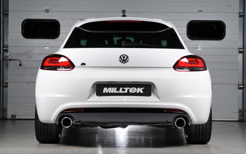 Milltek cat-back udstødning til Volkswagen Scirocco R - GT100 Tip – billede 3