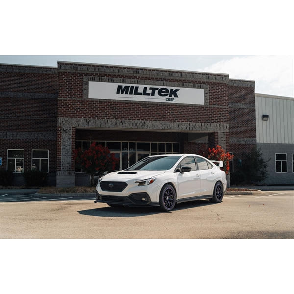 Milltek endrør til Subaru Impreza WRX (VB) 2.4T Boxer, tips i børstet titanium – billede 2