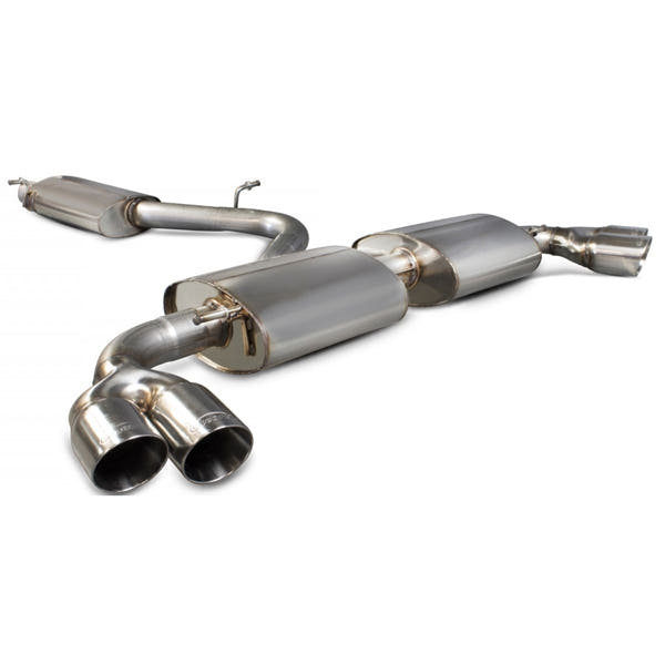 Scorpion Resonated CAT-Back System - Audi TT - Daytona