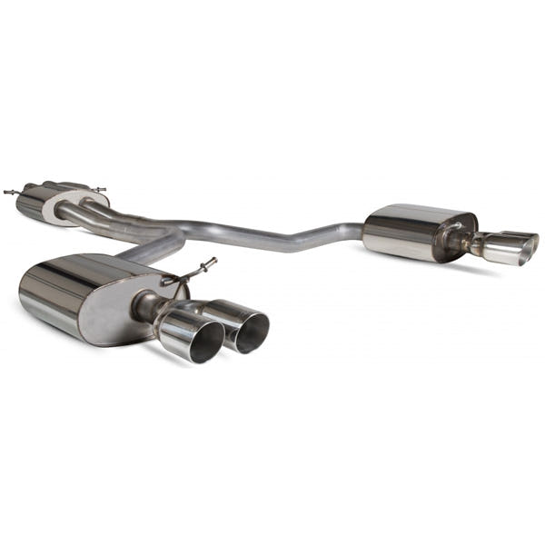 Scorpion Resonated Half System - Audi S4 - Daytona
