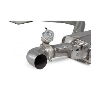 Scorpion Resonated CAT-Back System With Valve - Audi TT - OE Fitment