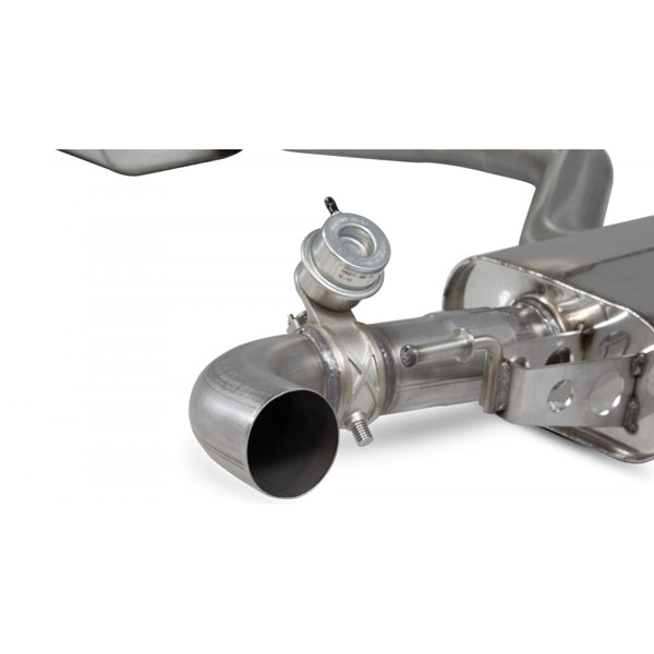 Scorpion Resonated CAT-Back System With Valve - Audi TT - OE Fitment