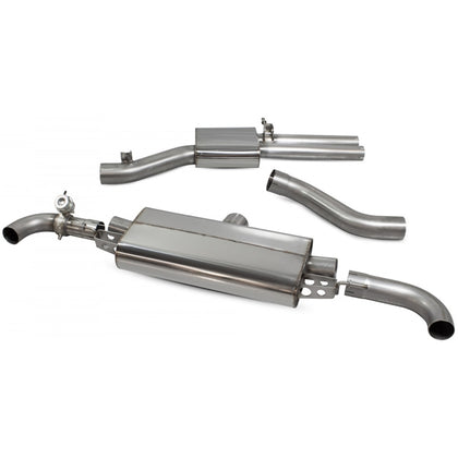 Scorpion Resonated CAT-Back System With Valve - Audi TT - OE Fitment