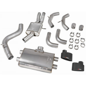 Scorpion Resonated CAT/GPF-Back System Without Valves - Audi RS3 - Ascari EVO
