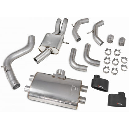 Scorpion Resonated CAT/GPF-Back System Without Valves - Audi RS3 - Ascari EVO