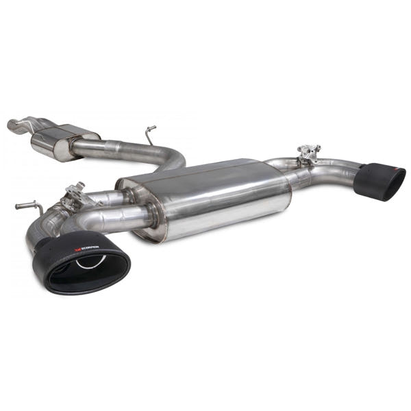 Scorpion Resonated CAT/GPF-Back System With Valves - Audi TT - Ascari EVO