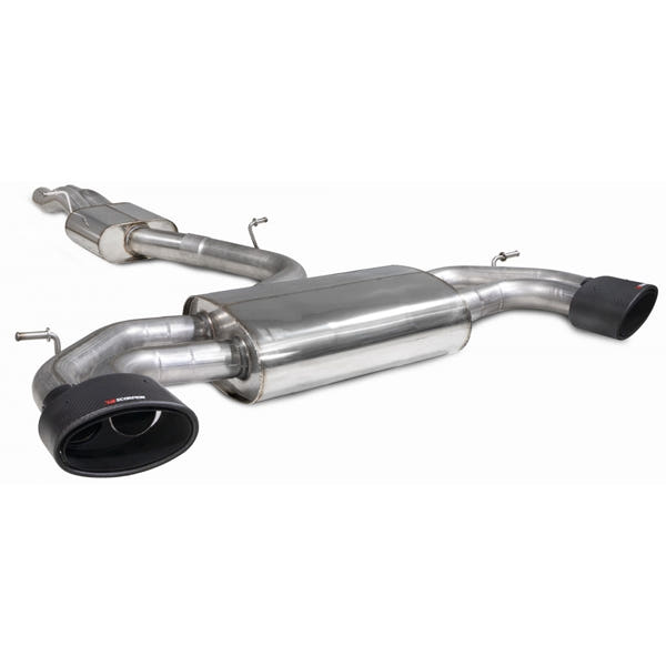 Scorpion Resonated CAT-Back System With No Valves - Audi TT - Ascari EVO