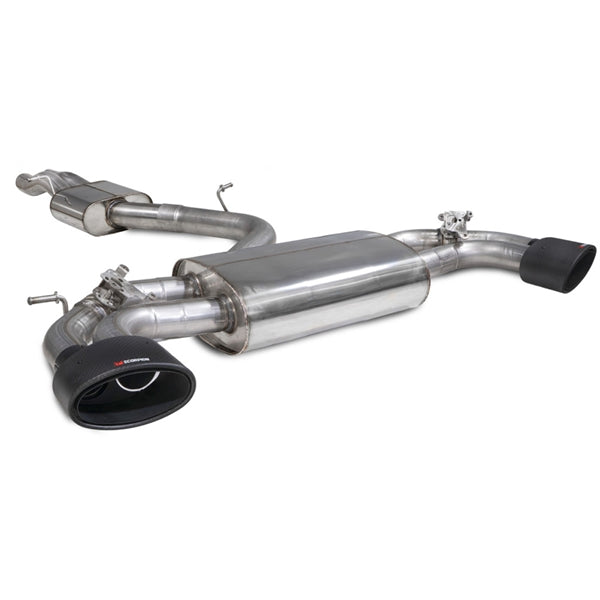 Scorpion Resonated Cat/GPT-Back System With Valves Audi RS3 Saloon 8V (GPF And Non- GPF Models) - Ascari EVO – produktbillede 1