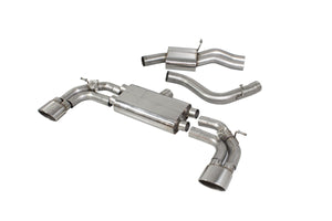 Scorpion GPF-back udstødning til Audi RS3 8V Saloon med ventiler, EVO, kit_top