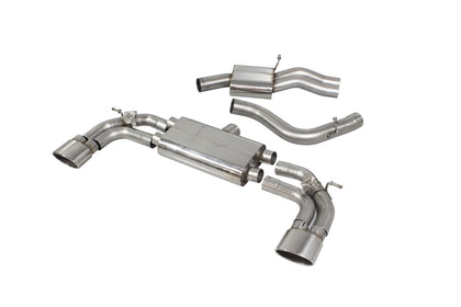 Scorpion GPF-back udstødning til Audi RS3 8V Saloon med ventiler, EVO, kit_top