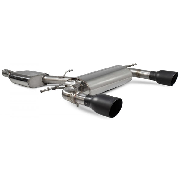 Scorpion Resonated CAT-Back System With Electronic Valves - Audi TT - Daytona Ceramic
