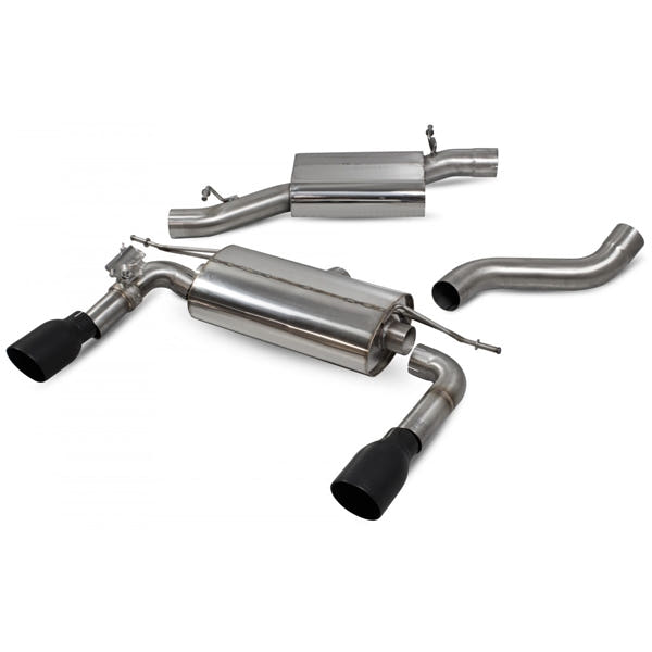 Scorpion Resonated CAT-Back System With Electronic Valves - Audi TT - Daytona Ceramic