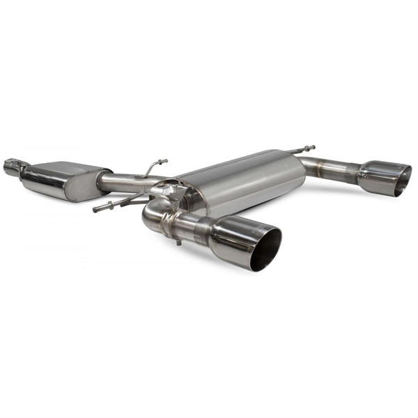 Scorpion Resonated CAT-Back System With Electronic Valves - Audi TT - Daytona