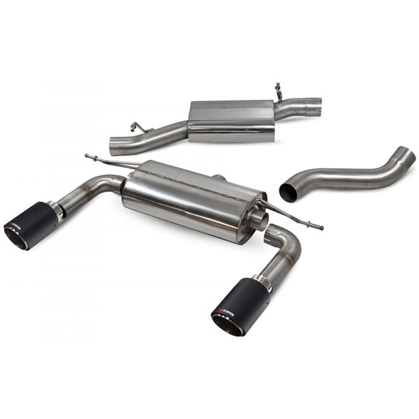 Scorpion Resonated CAT-Back System With No Valves - Audi TT - Ascari