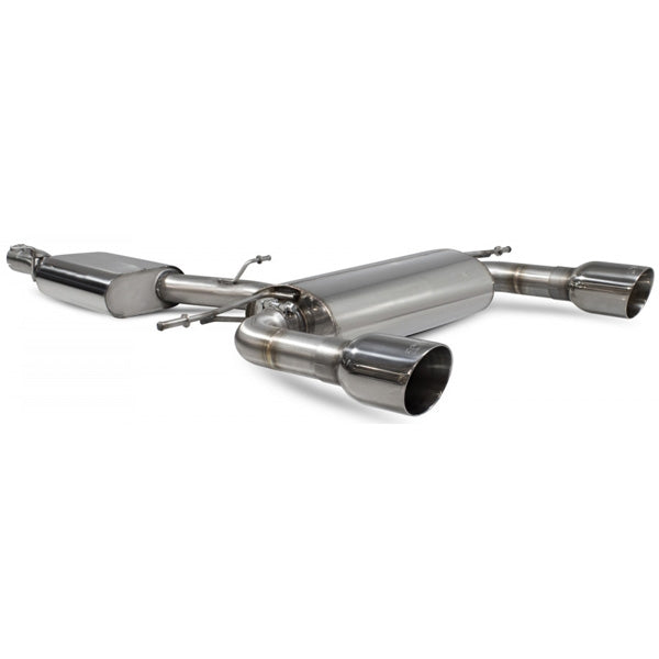 Scorpion Resonated CAT-Back System With No Valves - Audi TT - Daytona