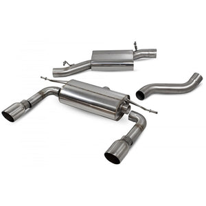 Scorpion Resonated CAT-Back System With No Valves - Audi TT - Daytona