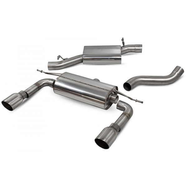 Scorpion Resonated CAT-Back System With No Valves - Audi TT - Daytona