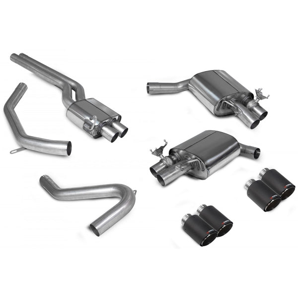 Scorpion Resonated Half System - Audi S4 - Ascari