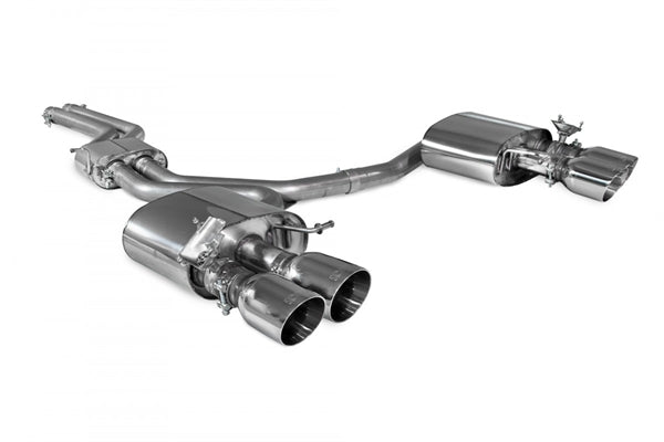 Scorpion Resonated Half System - Audi S4 - Daytona