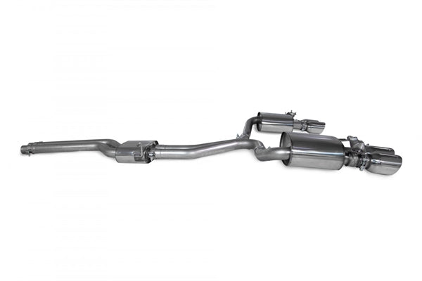 Scorpion Resonated Half System - Audi S4 - Daytona