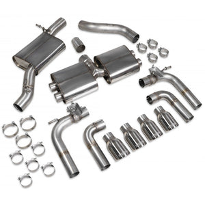 Scorpion Resonated CAT/GPF-Back System & Electronic Valves - Audi S3 - Daytona